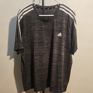 Adidas Men's Charcoal Heather Tee